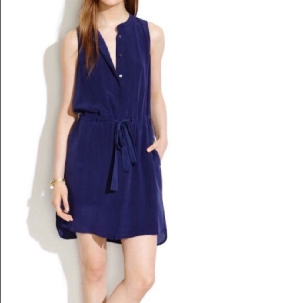 Madewell Silk Playa Dress